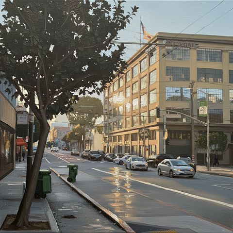 Morning Light on Valencia