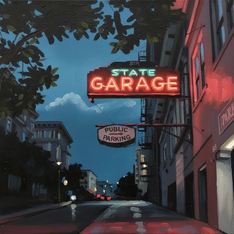 State Garage Glow