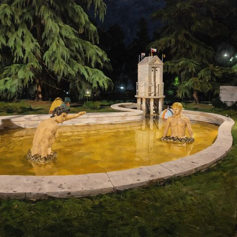 Golden Water Nocturne