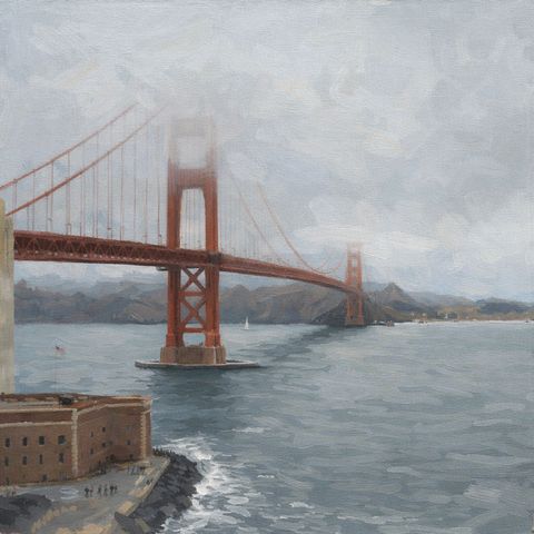 Misty Golden Gate